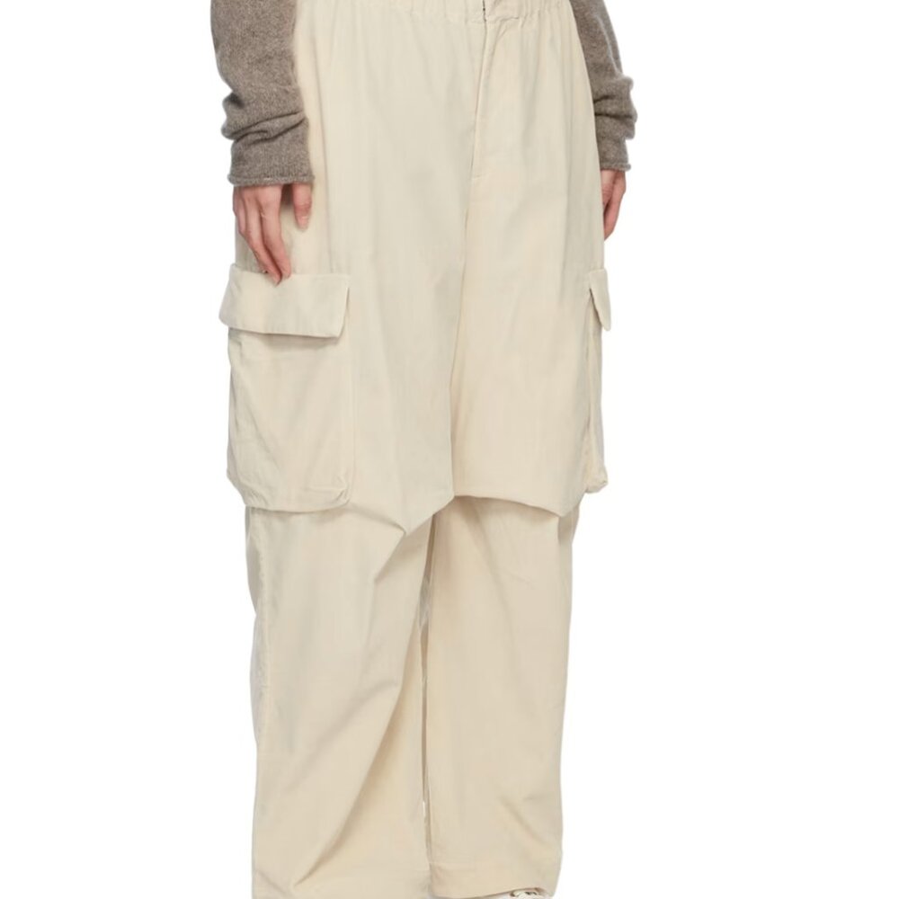 Lauren Manoogian Velvet Cargo Pants - Picture 2 of 4